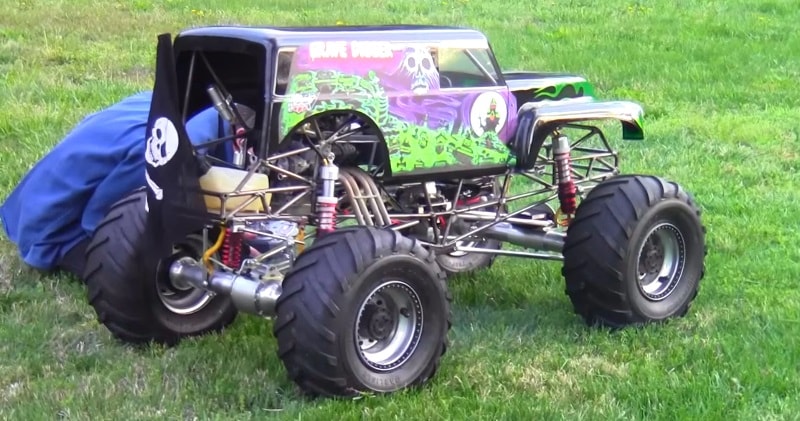 quarter scale grave digger