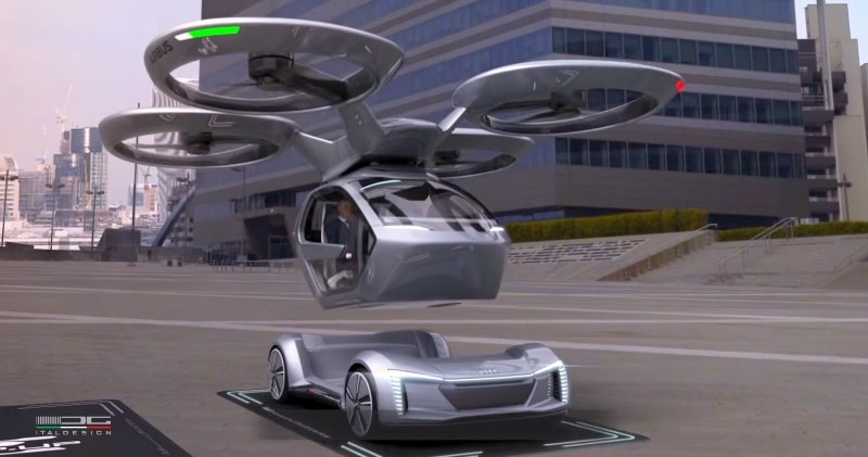 Popup Next 2018 The Flying Car Concept Of The Future