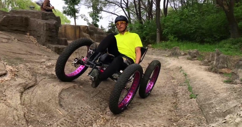 4x4 recumbent quad