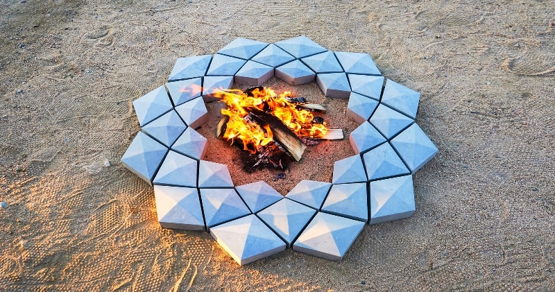 How To Make A Concrete Fire Pit Using 3d Printed Silicone Molds Diy