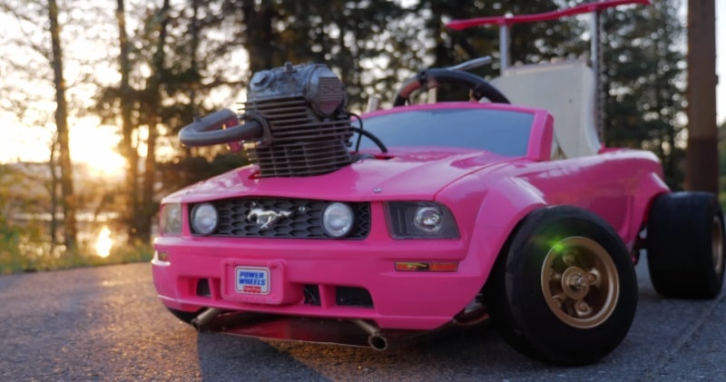 barbie car engine