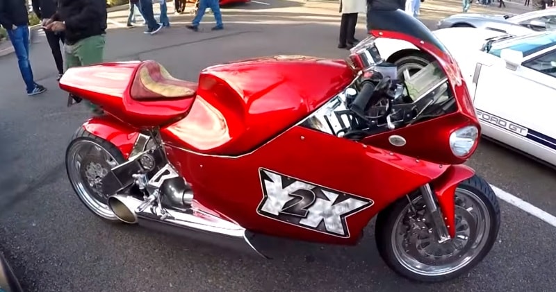 jet engine on bike