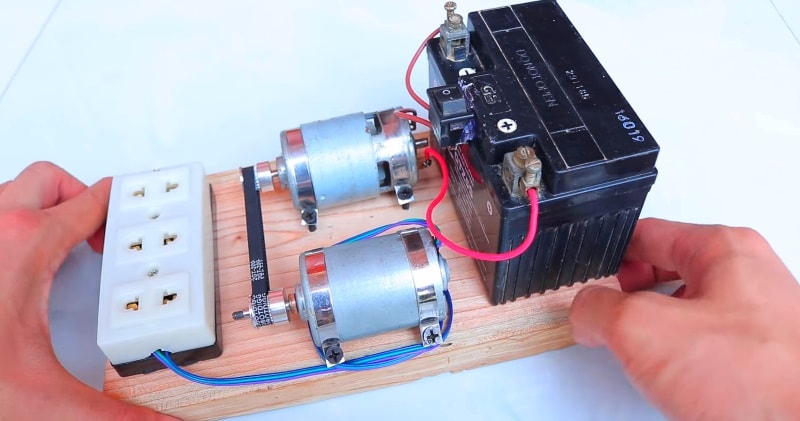 How to make 220V Generator dynamo at Home 