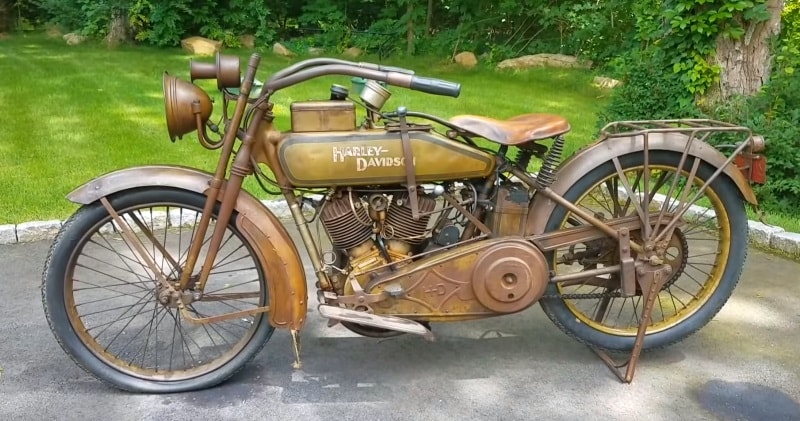 the first harley davidson