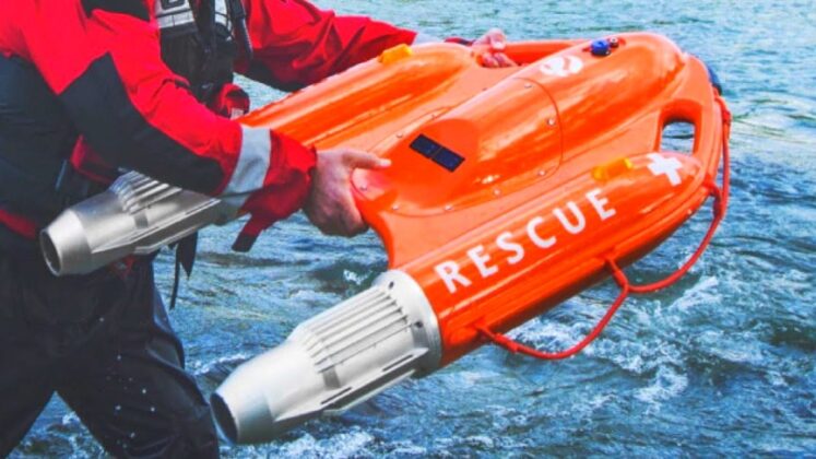 Oceanalpha Dolphin Robotic Surface Drowning Rescue Vehicle