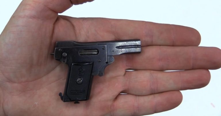 World’s Smallest Pistol 2 7mm Kolibri Semiauto