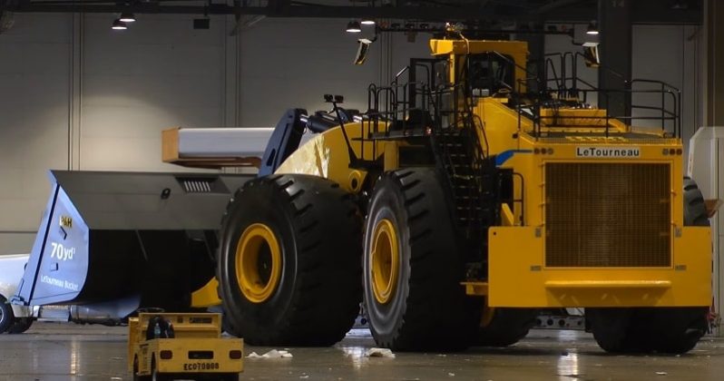 Biggest Wheel Loader In The World The Letourneau L2350 7914