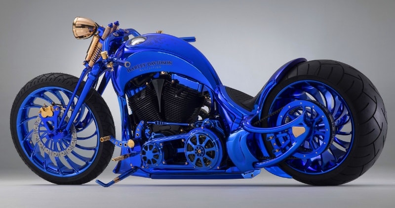 Bucherer BLUE EDITION Handmade Harley-Davidson, The World ...