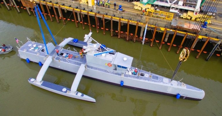 World’s Largest Anti-Submarine “Robot” Unmanned Vessel (ACTUV)