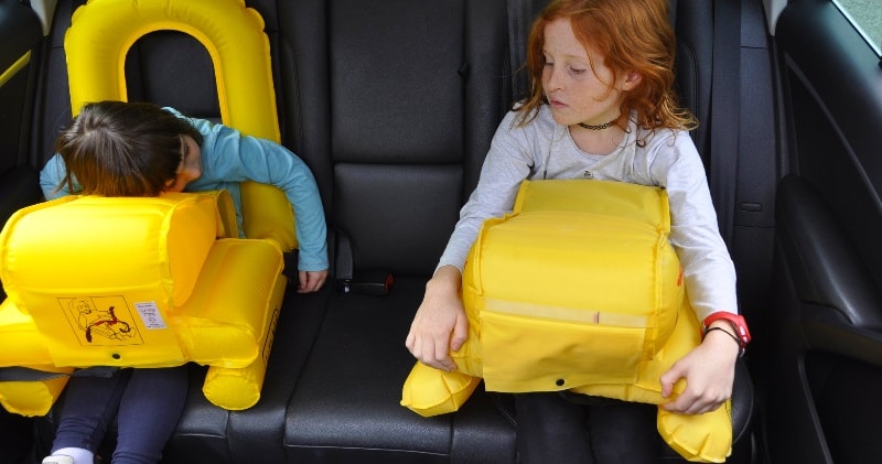 Inflatable Child Passenger Safety Seat, Luftikid Inflatable Car Seat