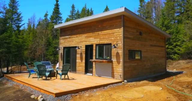 A 480 Square Foot House The Perfect Size For A Tiny House Full Tour