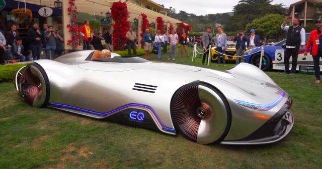 Driving The Most Insane Concept Car Ever, The Mercedes-Benz EQ Silver Arrow