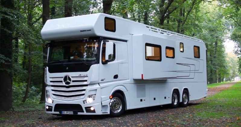 Vario Alkoven 1200 Ultimate Motorhome With A Car Garage