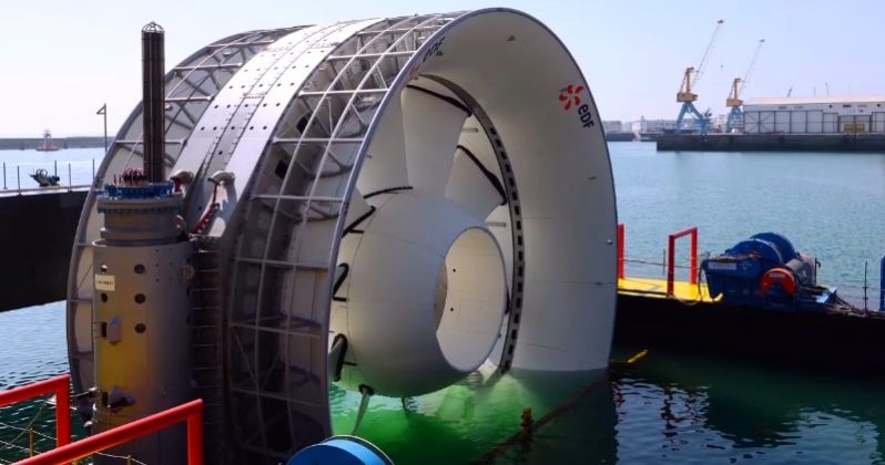 How a Tidal/Marine Turbine Works, To Generate Electricity