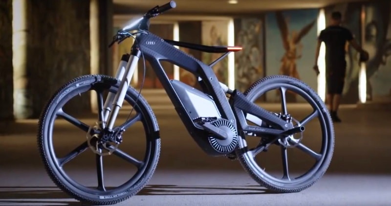 Велосипед audi e bike