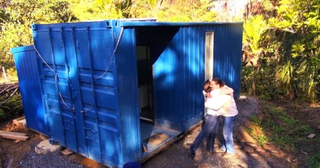 Spectacular 20ft Off-The-Grid Tiny Shipping Container House