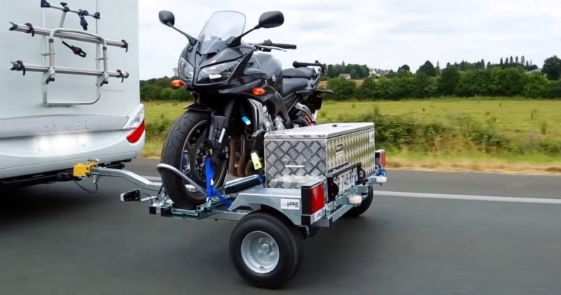 RemorK Easy Load Multi-Purpose Motorcycle Trailer