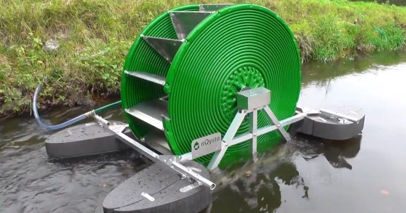 Aqysta S Barsha Pump Waterwheel Pumping Water Without Electricity