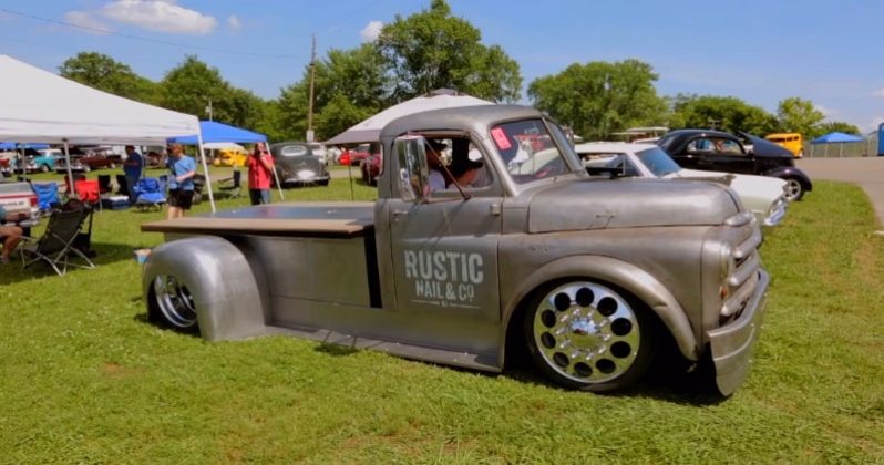 A 1948 Dodge 1-1/2 ton Rustic Nail Shop Truck