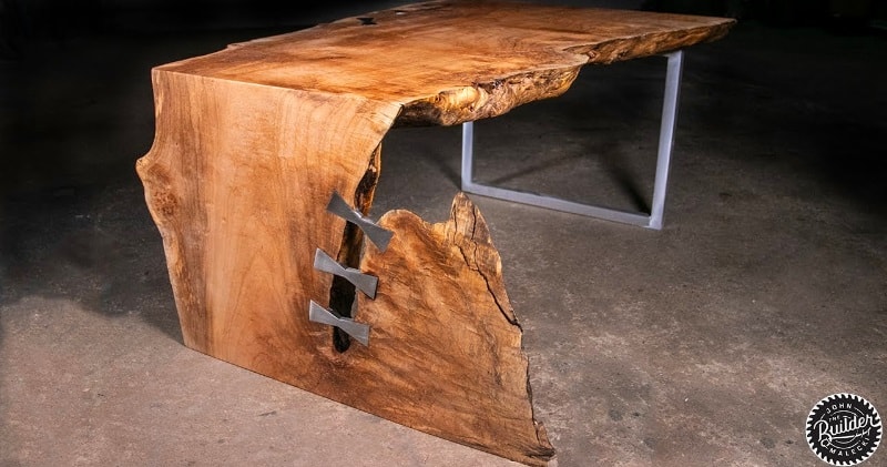 Build A Live Edge Waterfall Coffee Table, How To Make A Live Edge Table