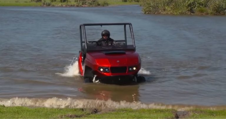 The Terraquad Quadski Amphibious Four-Wheeler ATV! - Sia Magazin