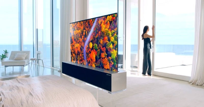 Lg Unveils Worlds First Rollable Oled Tv With 65 Inch Flexible 4k Oled Screen Viral Zone 24 5658