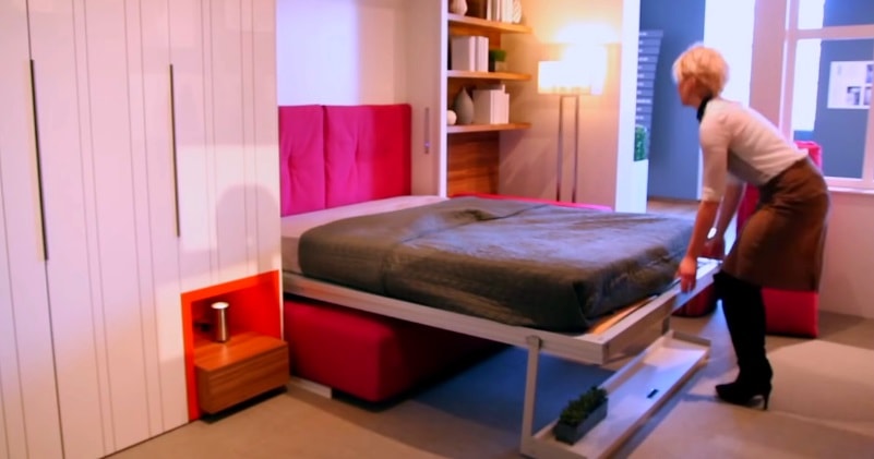 The Amazing 325 Square Foot Transforming Micro Apartment