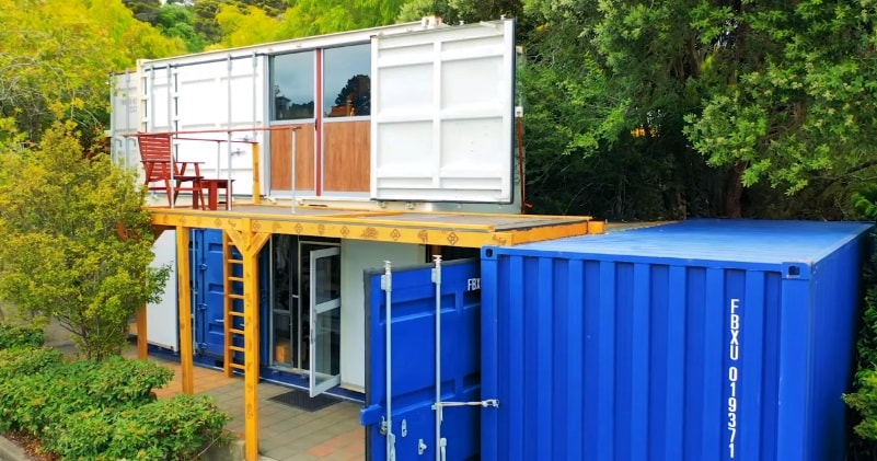 Boat Builder's Incredible 20ft Shipping Container Home 