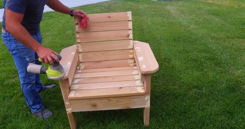 Of Wood Diy Outdoor Chair Build, How To Build A Patio Out Of Wood