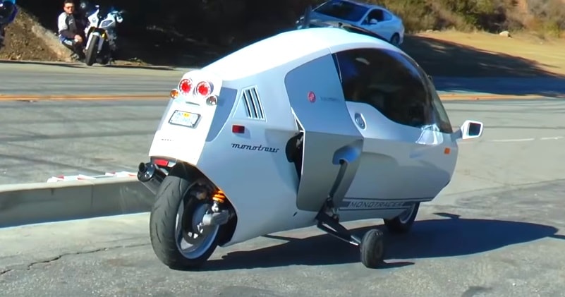 Enclosed Motorcycle With Retractable Wheels | Reviewmotors.co