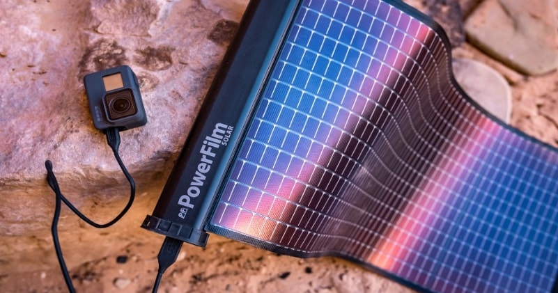 The LightSaver Foldable, Rollable Solar Panels, Portable Power Anywhere