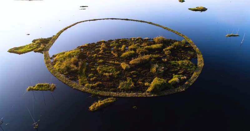 The World's Only Floating National Park In Loktak Lake