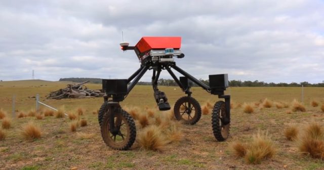 The Autonomous Swagbot Agricultural Weed Spraying Robot