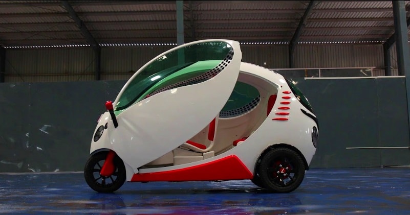 2 seater electric car