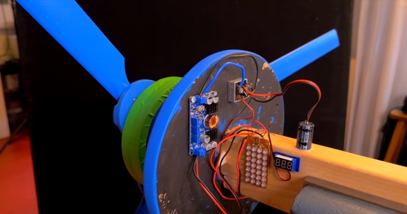 Turn A Ceiling Fan Into A Wind Turbine Generator