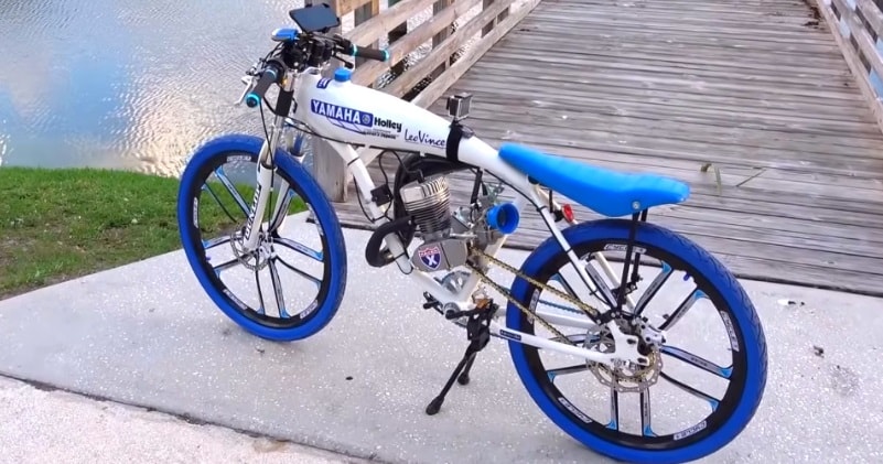 motorized bicycle frames