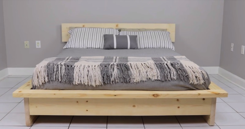 How To Make A DIY Modern Platform Bed - VIRAL ZONE 24