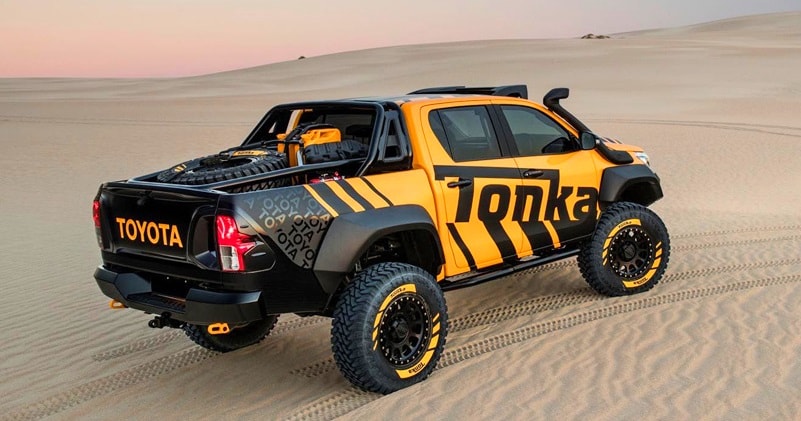 toyota hilux tonka truck