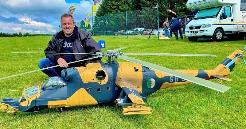 large scale rc turbine helicopters