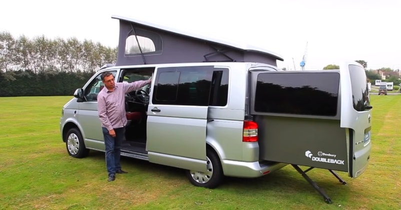 danbury doubleback camper van for sale
