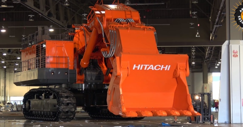 Viral Zone 24 Hitachi Ex5600 The World S Largest Mining Excavator