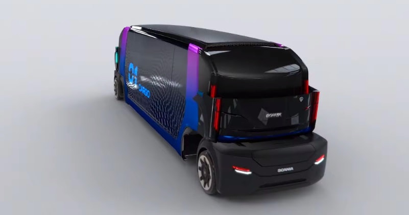 The Conceptual Battery Electric Autonomous Vehicle - Scania NXT