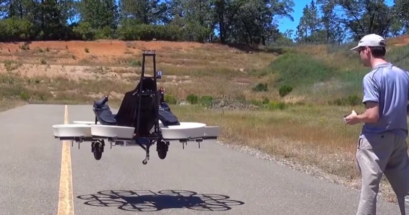 FlyKart Prototype One VTOL Recreational Flying GoKart