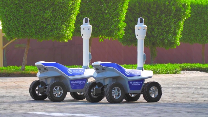 mobile security robot