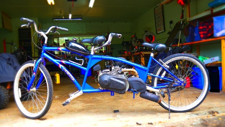 212cc predator motorized bicycle