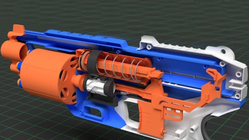 physics science project nerf gun