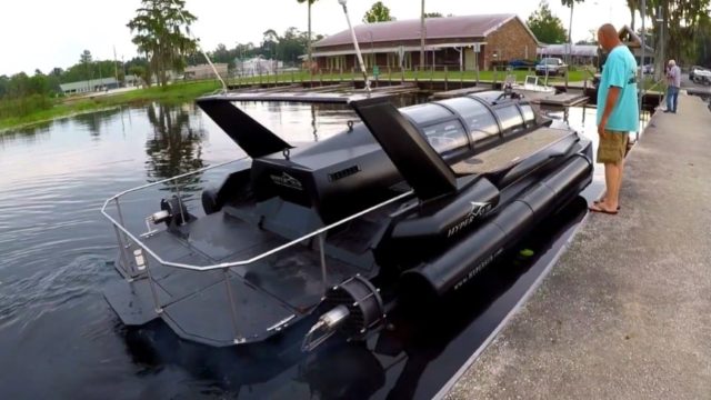 Hyper-Sub Speedboat That Transforms Into A Submarine