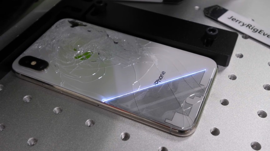 Easiest iPhone Broken Back Glass Change With Lasers