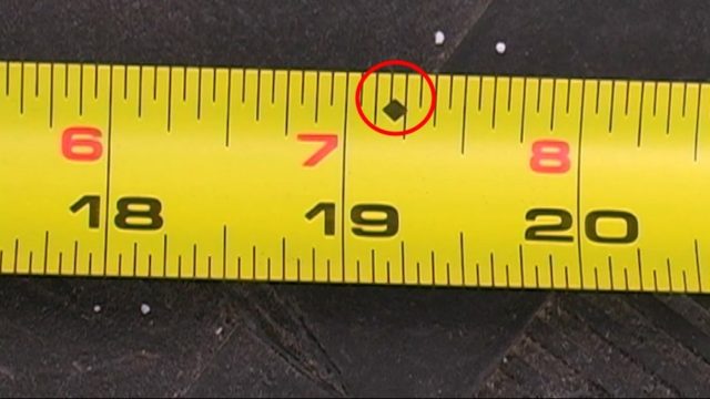 Tape Measure Markings Chart