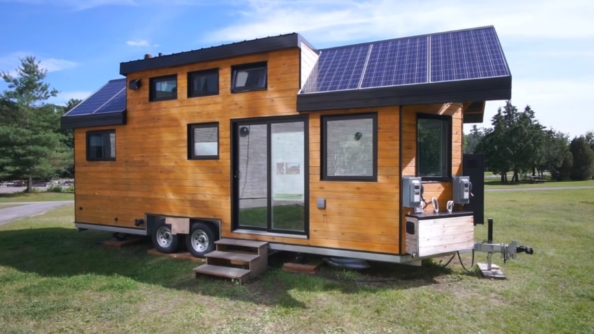 Super High Tech Off Grid Tiny House For Sustainable Living